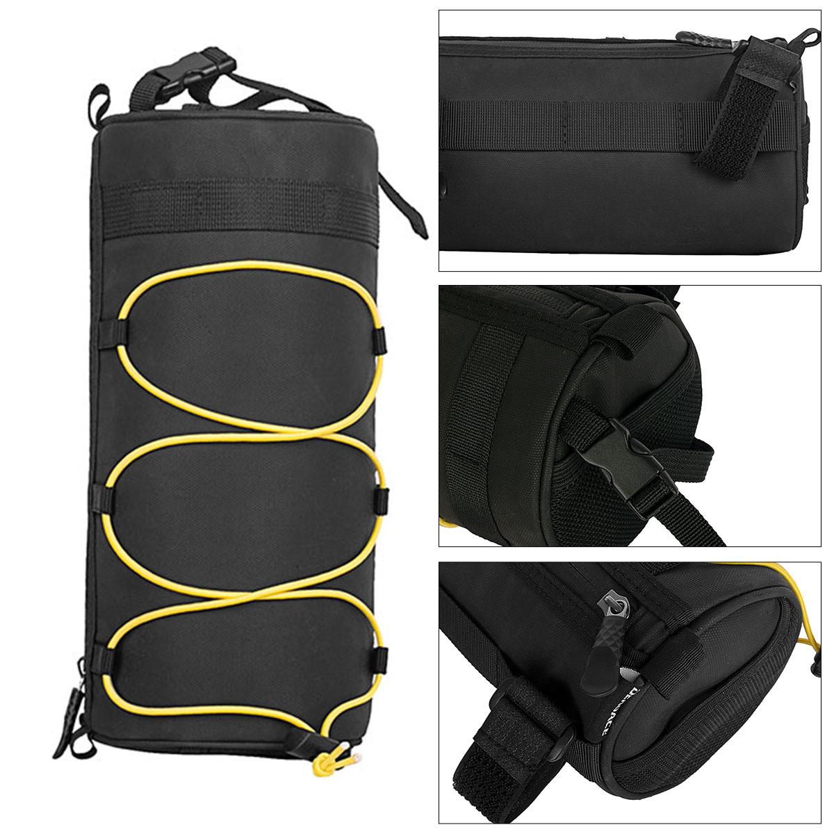 Bike Handlebar Bag Multifunctional Mountain Bike Front Bag Bicycle Frame Bag Shoulder Bag Cycling Storage Pouch Pannier