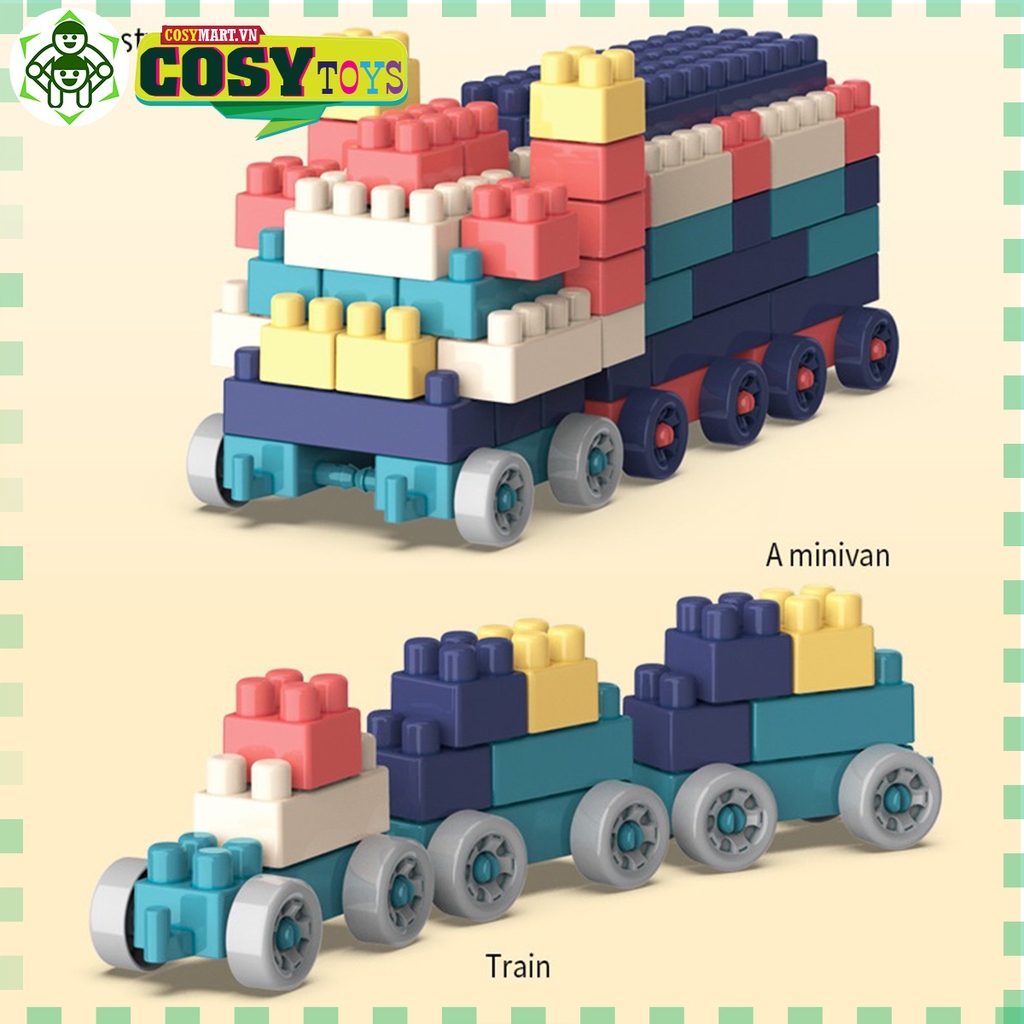 ĐỒ CHƠI LẮP GHÉP 520 CHI TIẾT SÁNG TẠO BUILDING BLOCK PARK