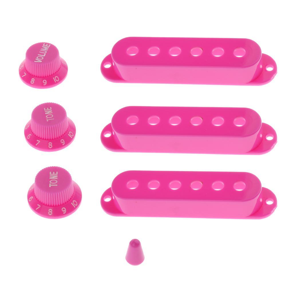 Single Coil Pickup Cover Crontrol Knob Tip for ST Electric Guitar