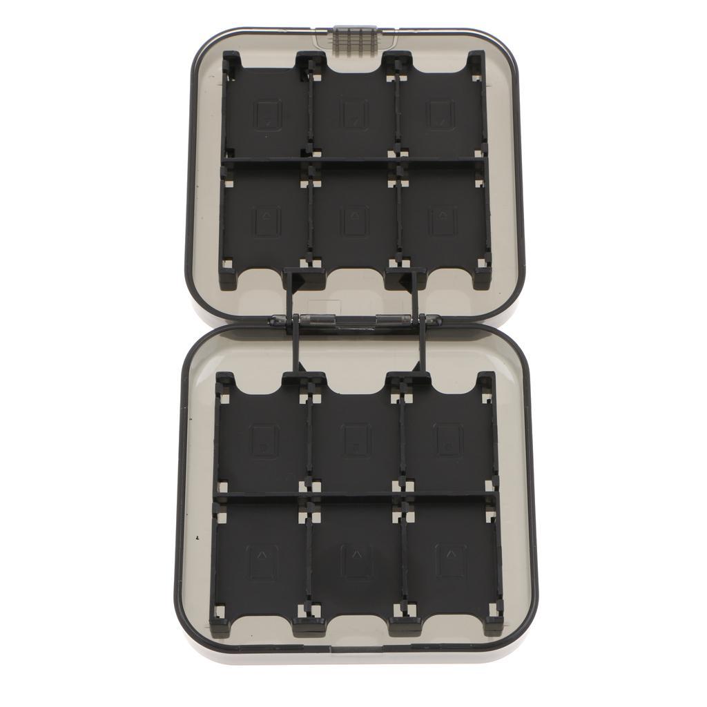 24 Game Card Holder for Nintendo Switch Protable Cartridge Storage Box Grey