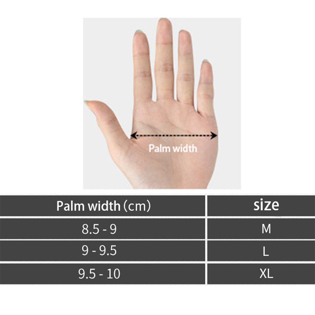 Full Finger Bike Cycling Gloves Touch Screen Windproof Riding Mittens M