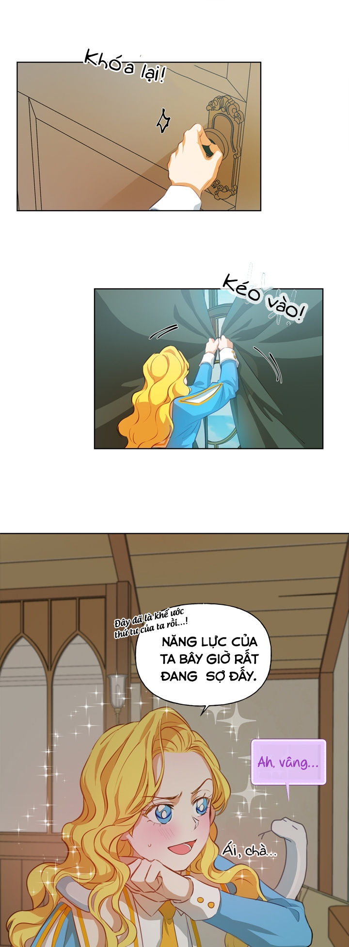 nhà nguyên tố tóc vàng chapter 28 40