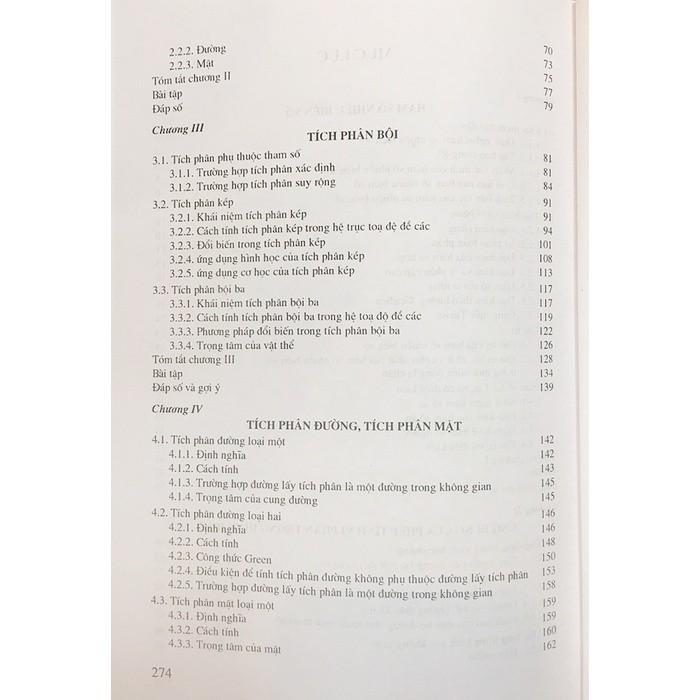 Sách - Toán Học Cao Cấp Tập 3 - Phép Tính Giải Tích Nhiều Biến Số - KHỔ NHỎ - NXB Giáo Dục - HV - ảnh 6