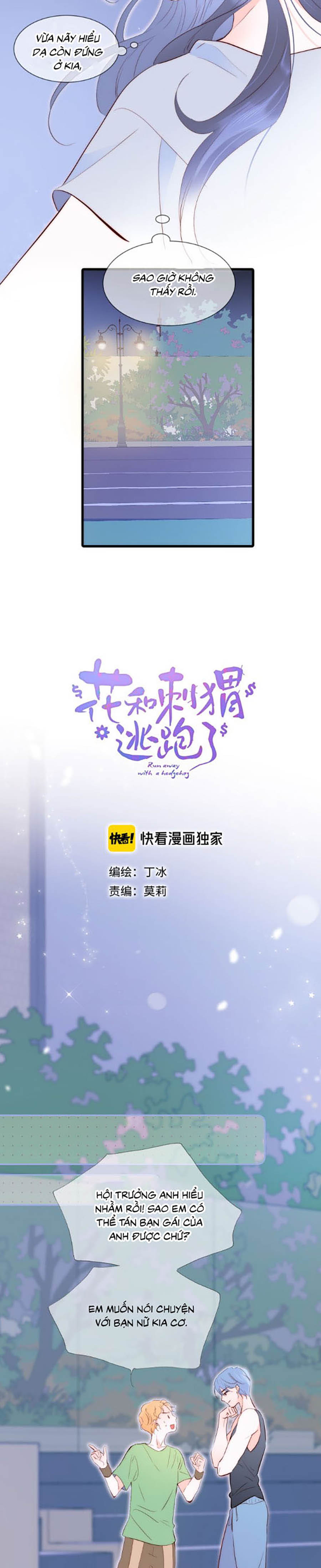 hoa bỏ chạy với nhím rồi chapter 3.1 3