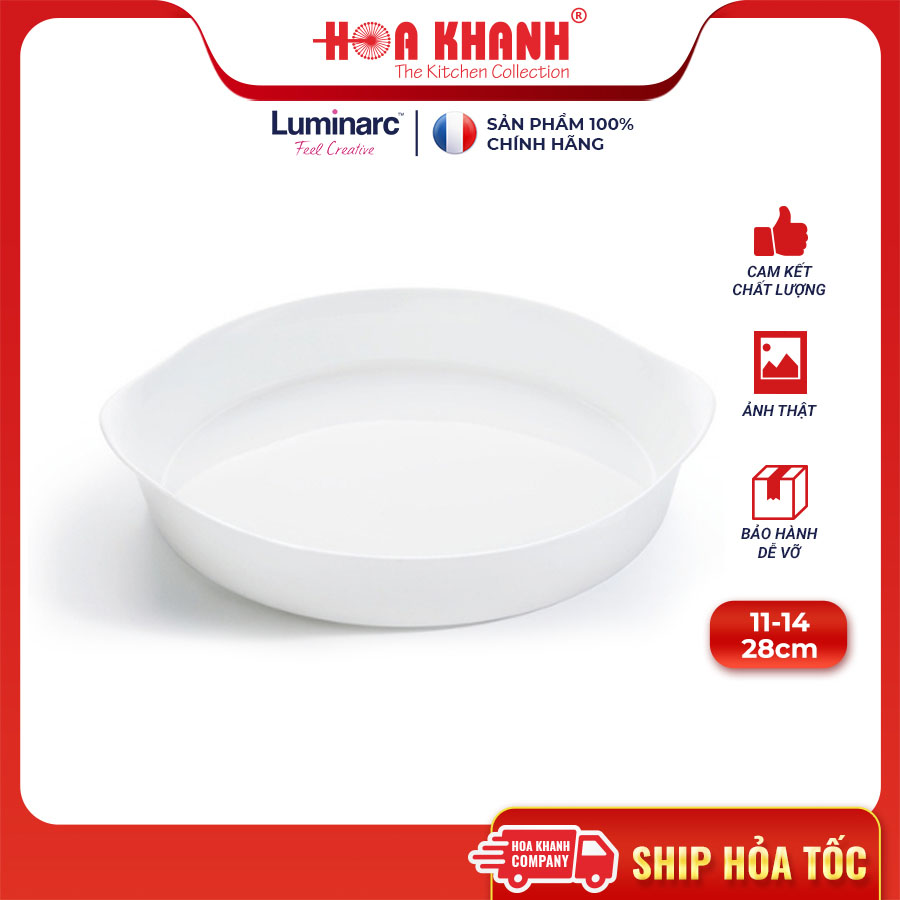 Khay nướng Thuỷ Tinh Luminarc Smart Cuisine Tròn 14cm - P0310