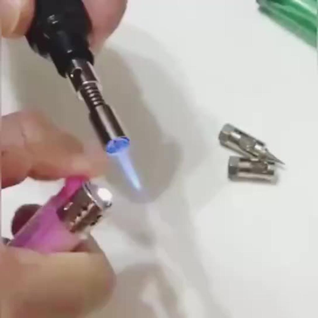 Gas Soldering Iron Kit Welding Repair for Circuit Board Soldering Iron Tip