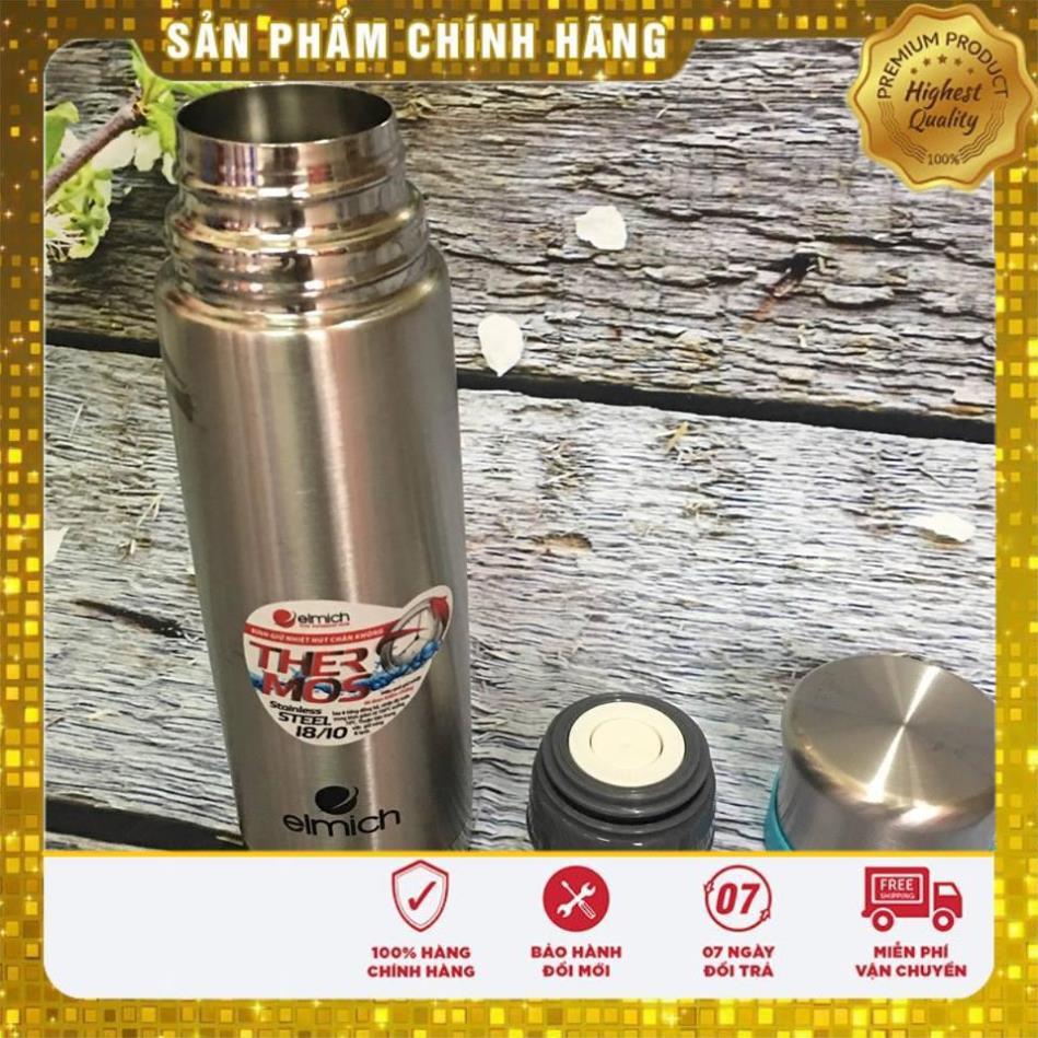 Bình giữ nhiệt Elmich 500ml 6386, innox 304, giữ nhiệt tốt, an toàn cho sức khỏe |HCH014