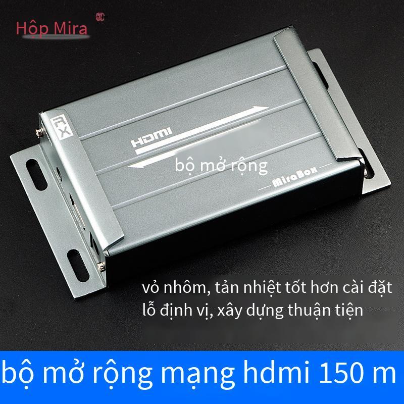 Đảm bảo chất lượng Cáp mạng HDMI sang RJ45 Bộ mở rộng mạng Cat5e 120 mét Bộ chia âm thanh hdmi sang 3.5mm