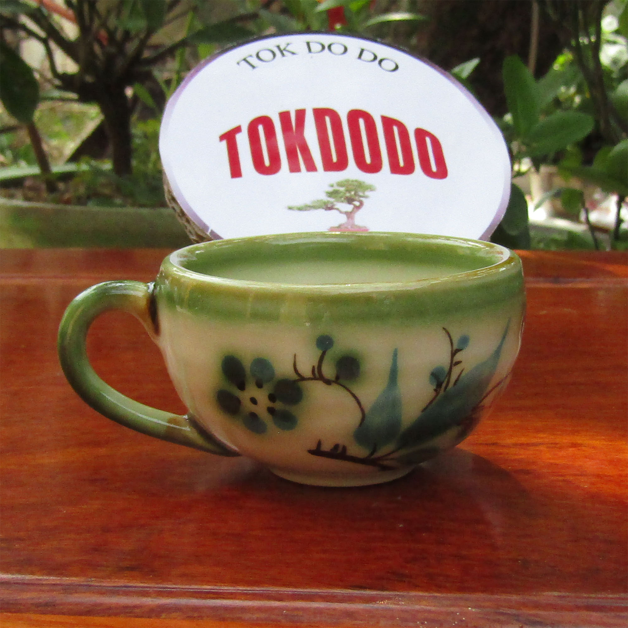 Bộ Ấm Chén Bát Tràng Hoa Vẽ Tay TOKDODO 