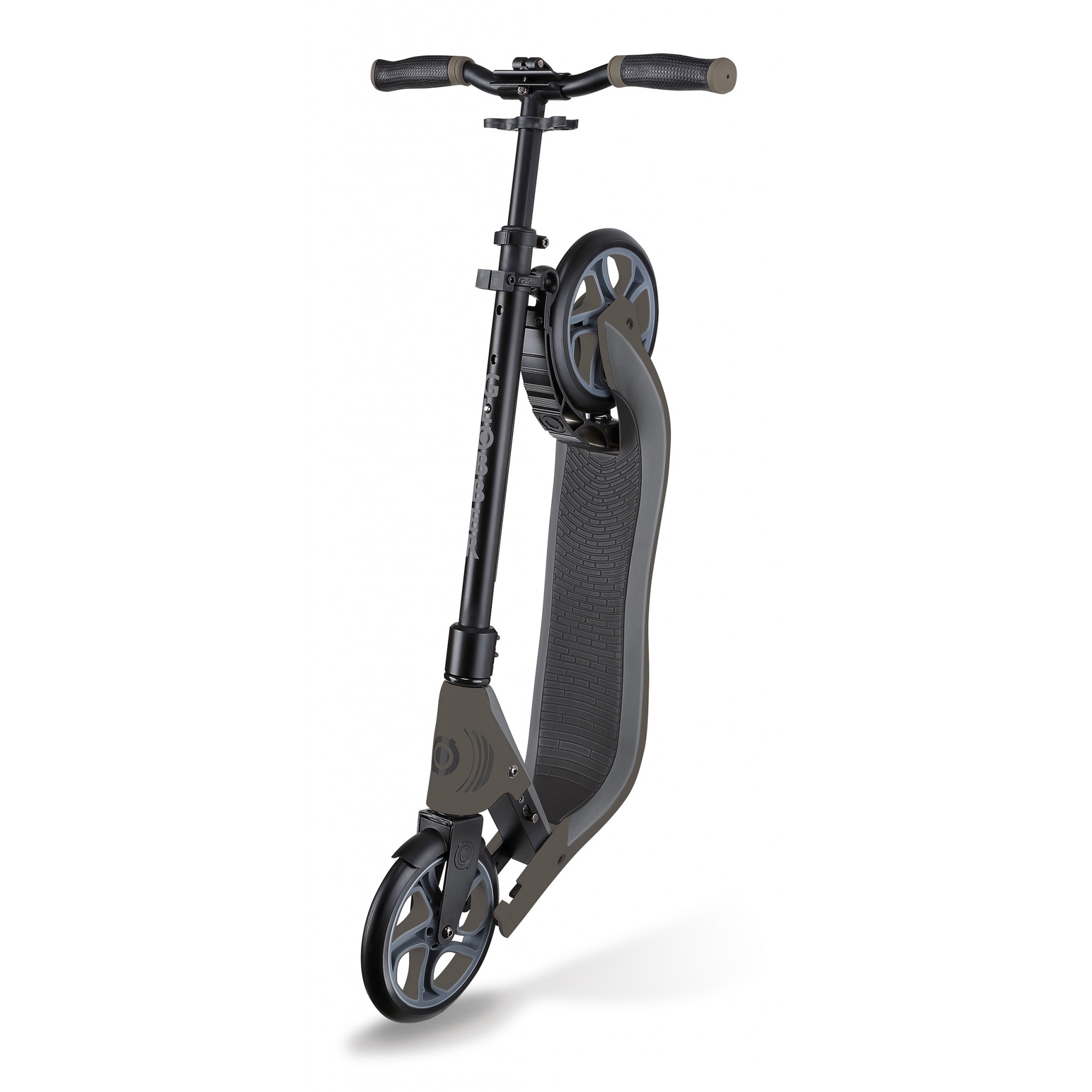 Xe Trượt Scooter 2 Bánh GLOBBER ONE NL 205 Cho Thiếu Niên Và Người Lớn - Đen/Xám