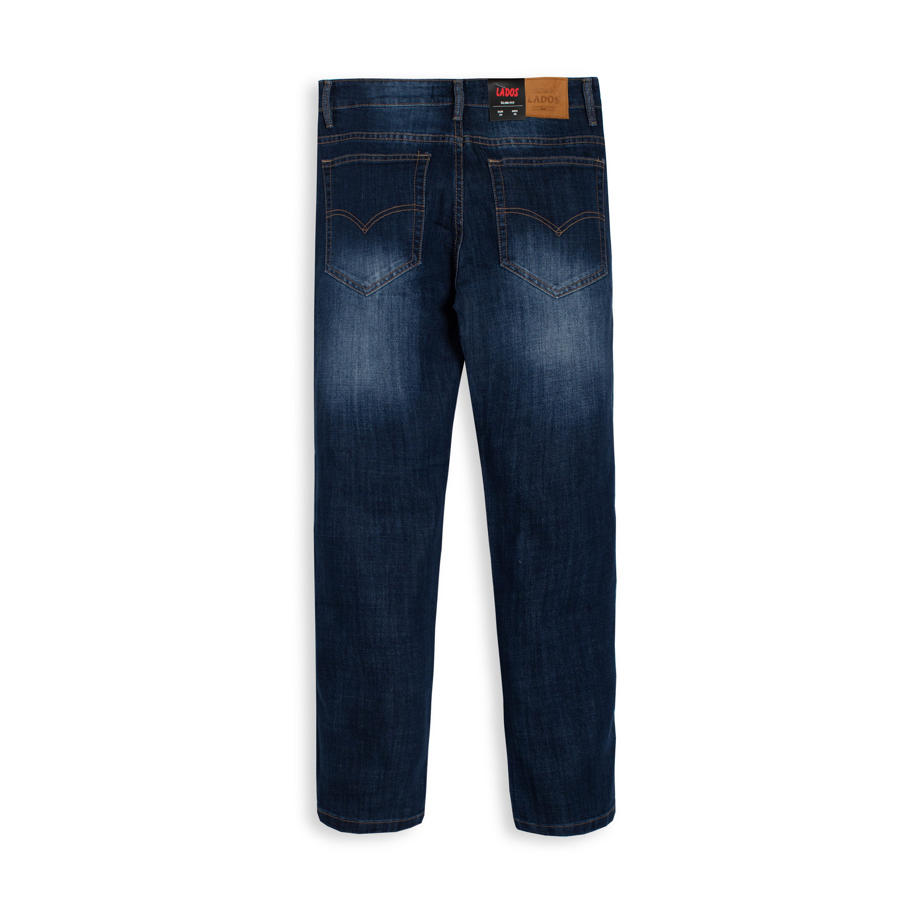 Hình ảnh Quần Jeans nam trơn cao cấp form đứng LADOS-4084 co giãn, không ra màu, hàng chính hãng