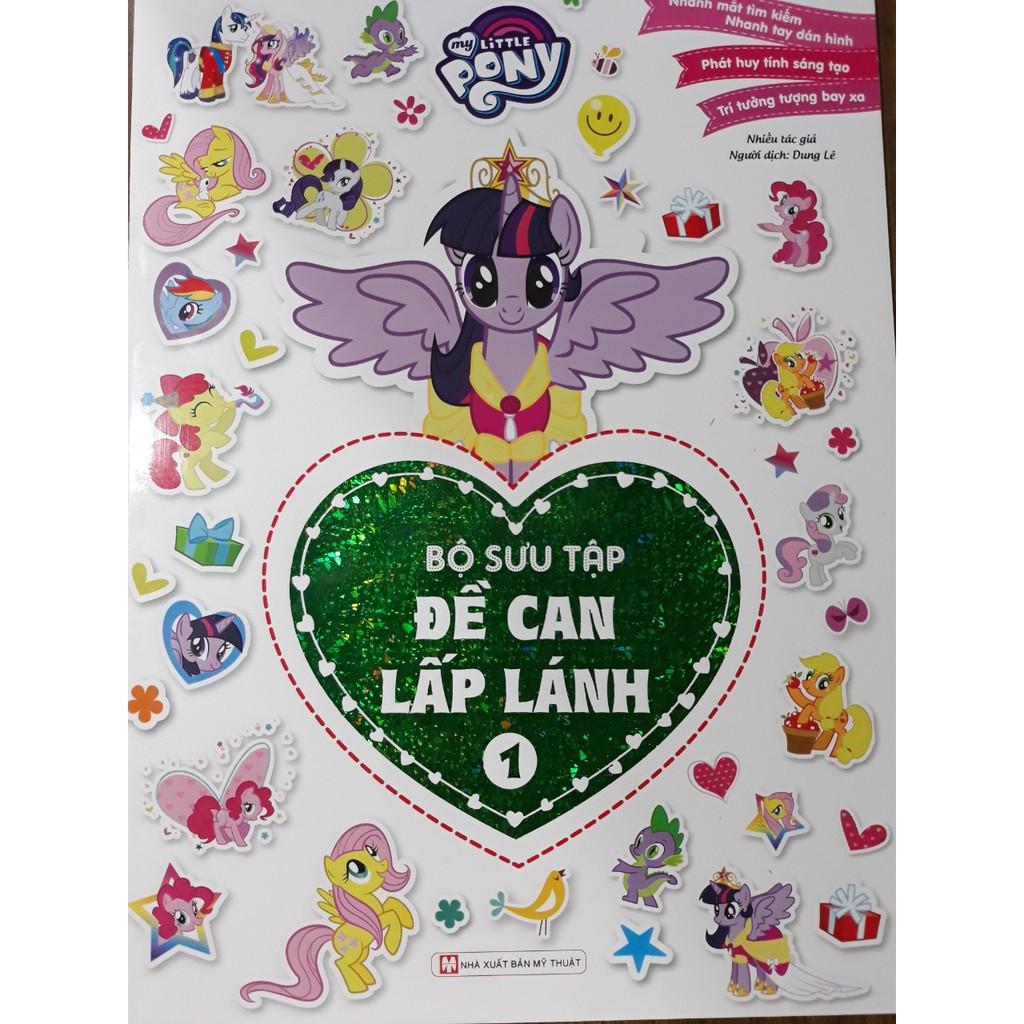 My Little Pony - Bộ Sưu Tập Đề Can Lấp Lánh 1 - Bản Quyền