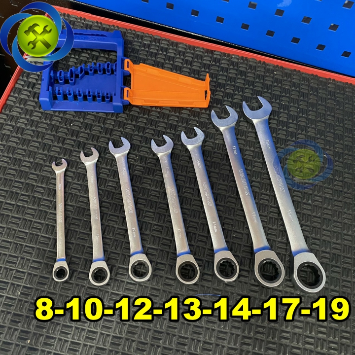 Bộ cờ lê vòng miệng tự động 7 cây WadFow WSP4207
