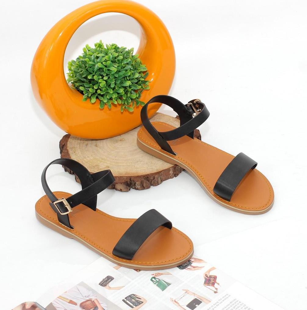 Giày Sandal Bệt Quai Ngang Pixie X555