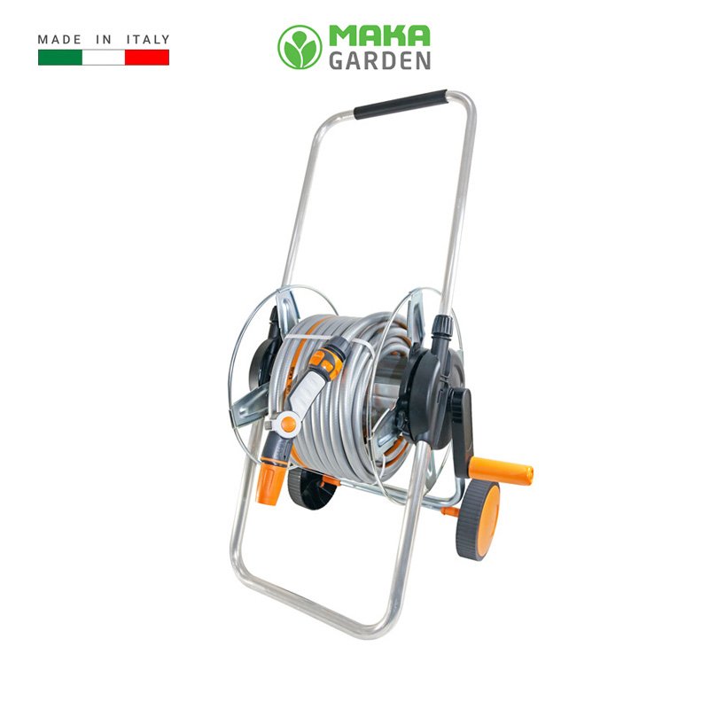 BỘ XE CUỘN ỐNG NƯỚC TƯỚI CÂY 25 MÉT GF5789 - Ý