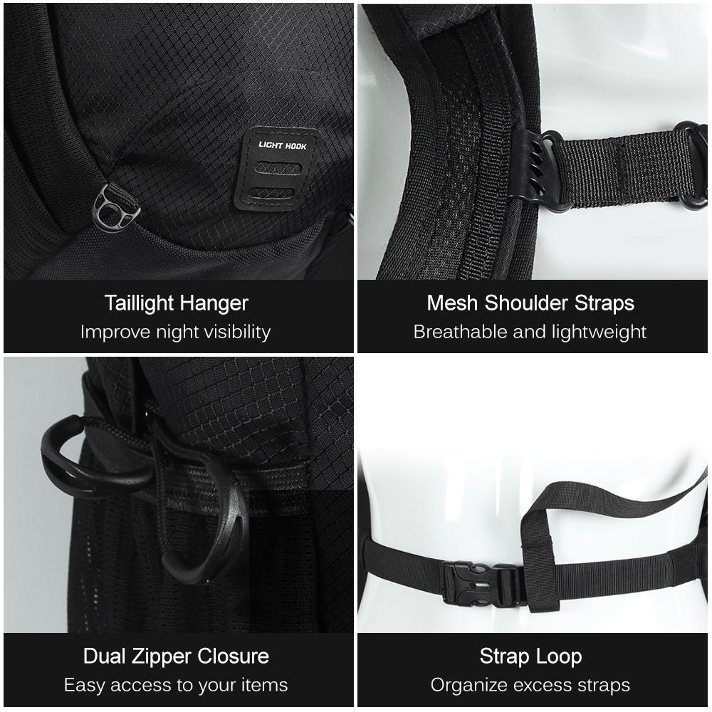 Balo đi xe đạp nhẹ nhàng thoáng khí