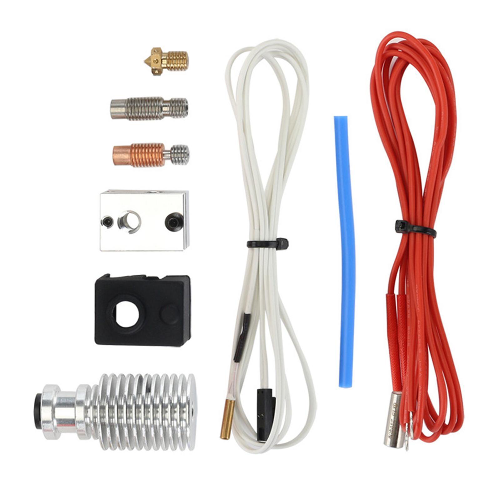 Hotend Kit Replacement Parts High Precision Accessories, Metal ,Extruder Nozzle for MK3S MK3S+ i3 ,MK2/2.5 V6