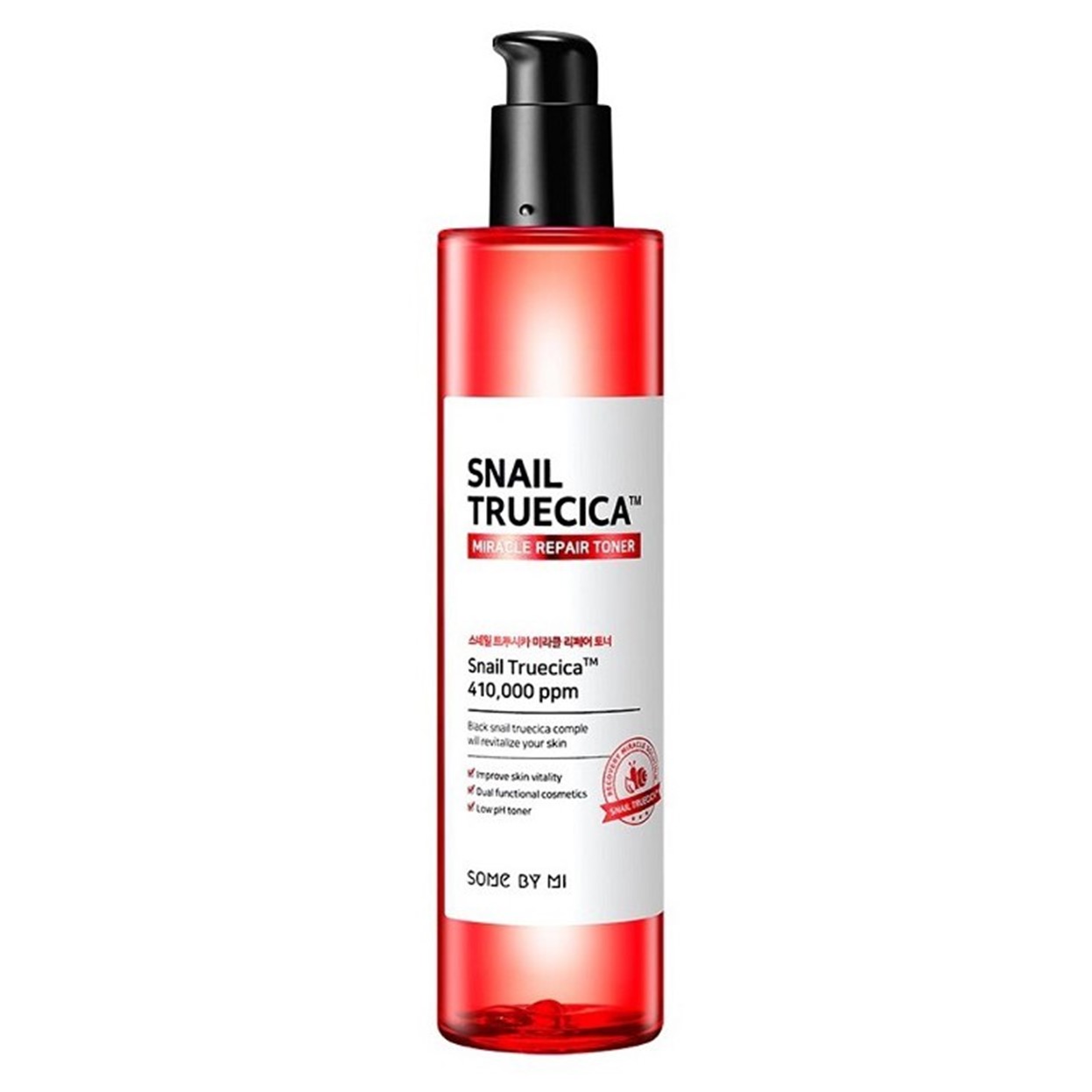 Nước Hoa Hồng Phục Hồi, Se Khít Lỗ Chân Lông Some By Mi Snail Truecica Miracle Repair Toner