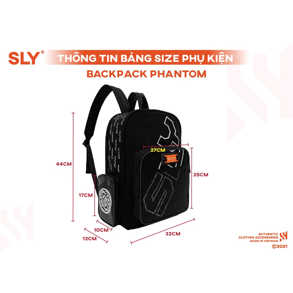 Balo sly Local brand nam nữ , balo laptop 15,6 inch , Sly Clothing backpack - Gin Store