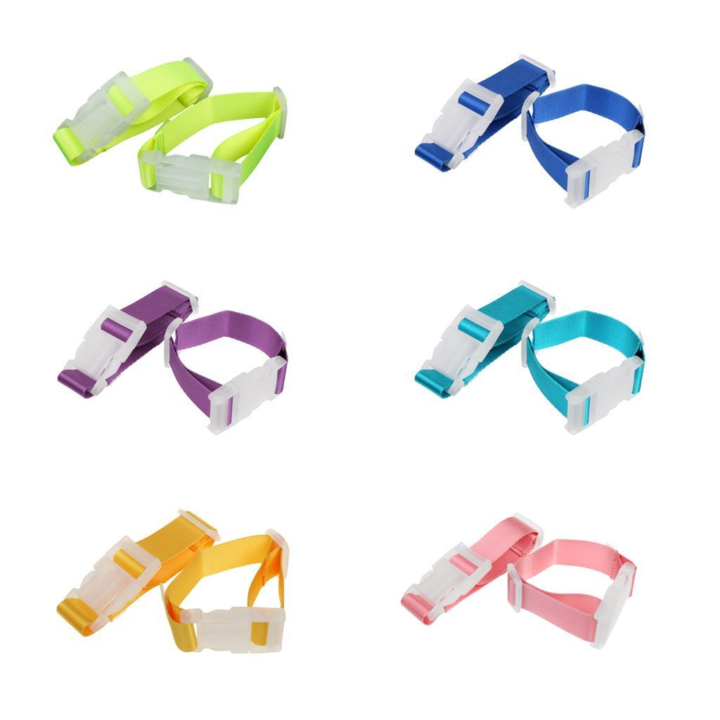 2pcs Luggage Suitcase Secure Belt Strap Backpack Bag Packing Belt