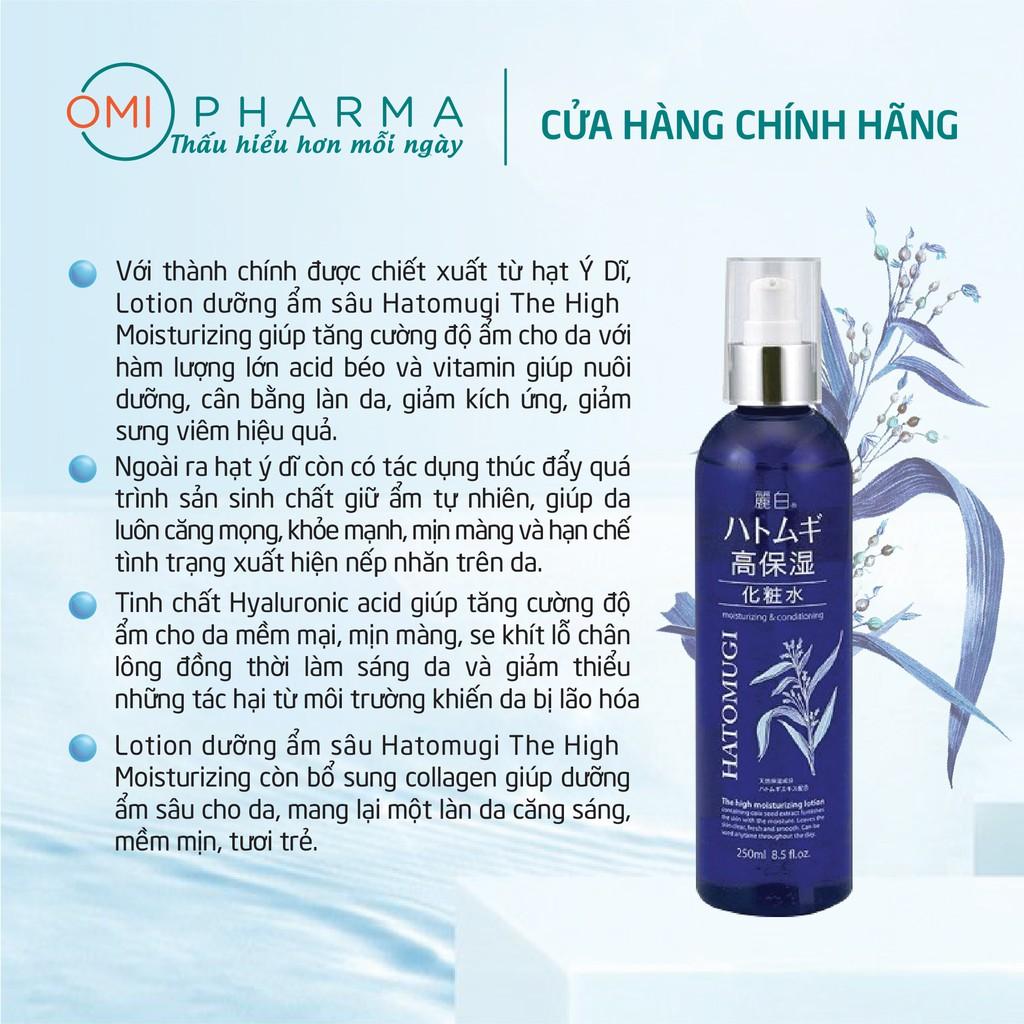 Nước Dưỡng Ẩm Sâu & Làm Sáng Da Reihaku Hatomugi The High Moisturizing Lotion