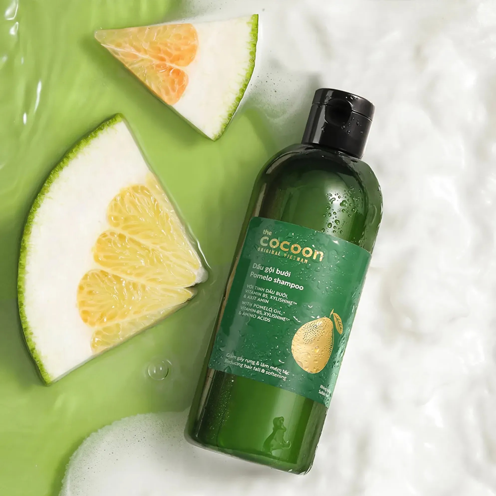 Dầu Gội Bưởi Cocoon Giảm Rụng &amp; Mọc Tóc Pomelo Shampoo