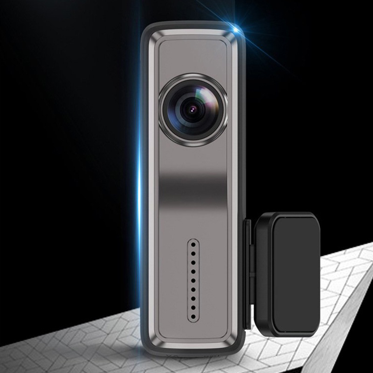 Camera hành trình v8 FullHD 1080p kết nối wifi với điện thoại và màn hình android, thẻ nhớ 64gb, có mic thu âm