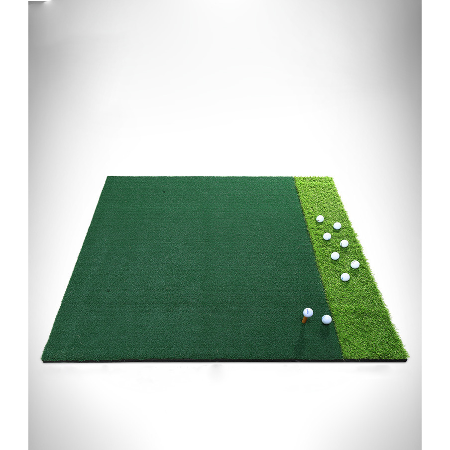 Thảm tập swing golf - PGM Double Grass DJD006