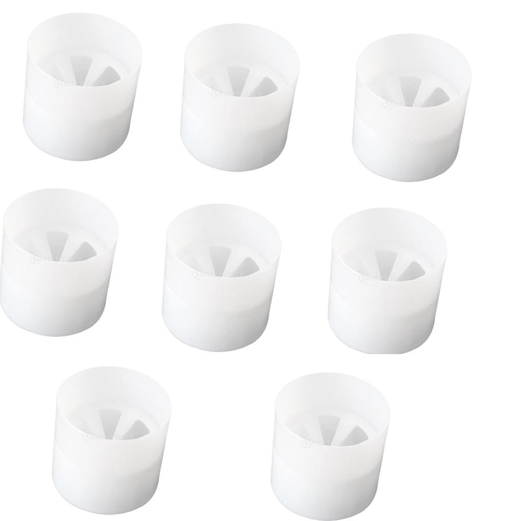 10x Practice Golf Hole Cup Plastic Putting Cup For Backard Garden Training