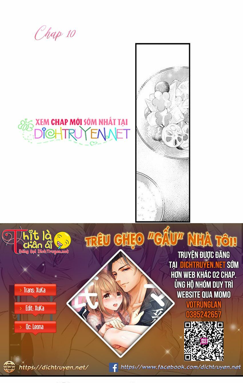 trêu ghẹo "gấu" nhà tôi! chapter 10 1