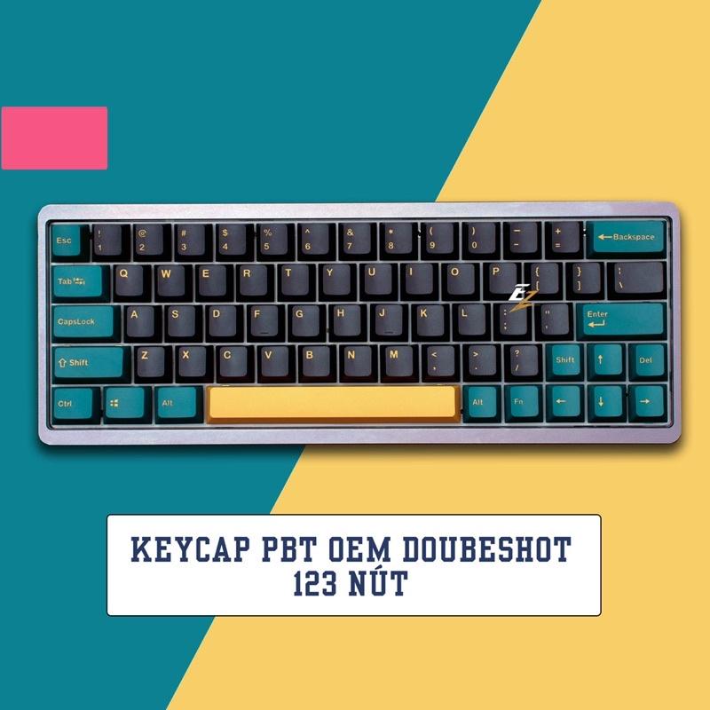 Set Keycap PBT OEM 123 Nút Cho Bàn Phím Cơ Nhiều Mẫu Mã