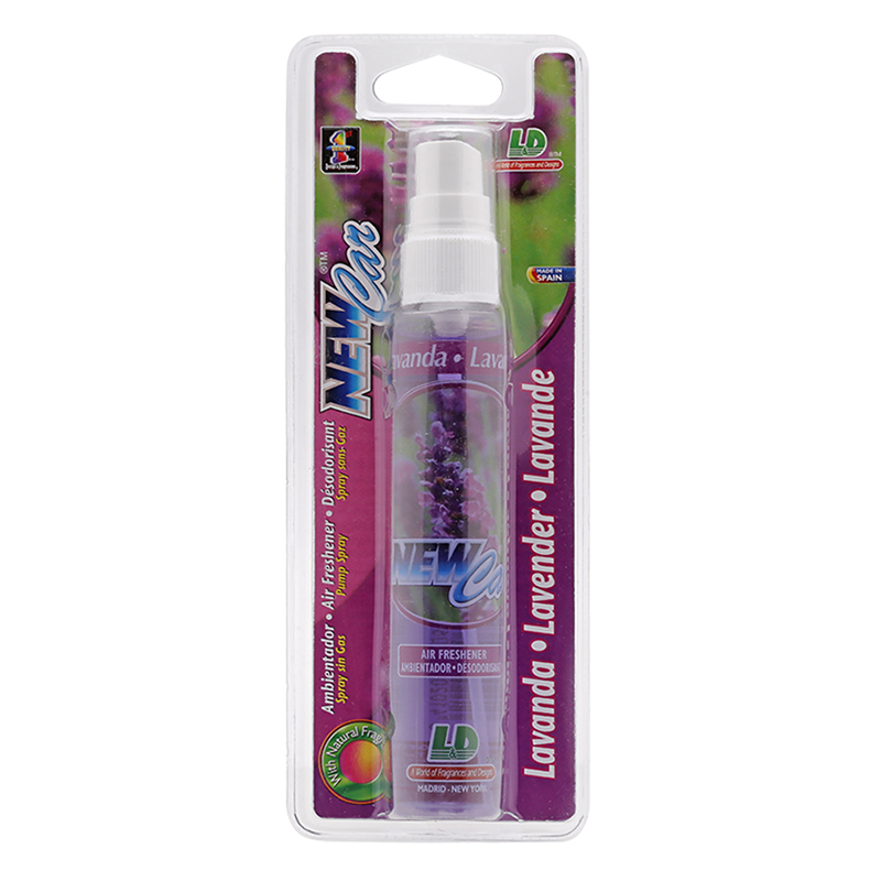 Nước Hoa Ô Tô Dạng Xịt L&amp;D New Car Lavender 60ml