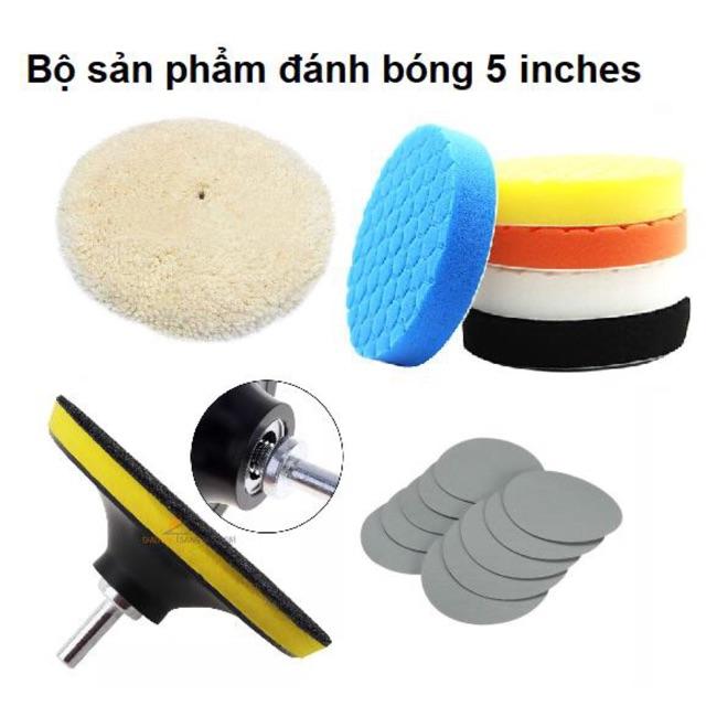 Bộ Sản Phẩm Đánh Bóng Bề Mặt 5 Inch 12.5cm Cho Ô Tô - Trường Thịnh Sài Gòn