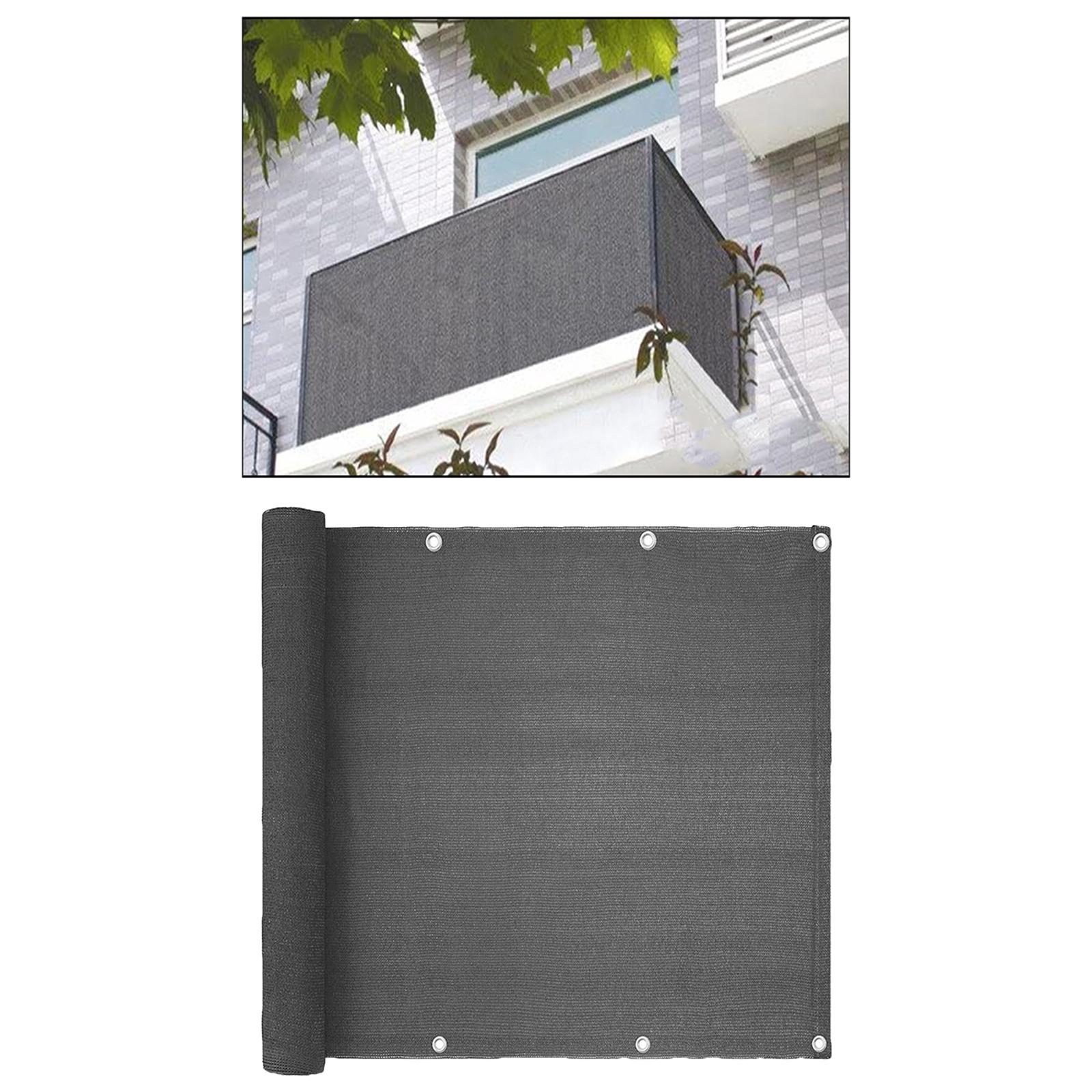 Commercial Fence Privacy Screen Windproof Cooling for Balcony Patio Pool