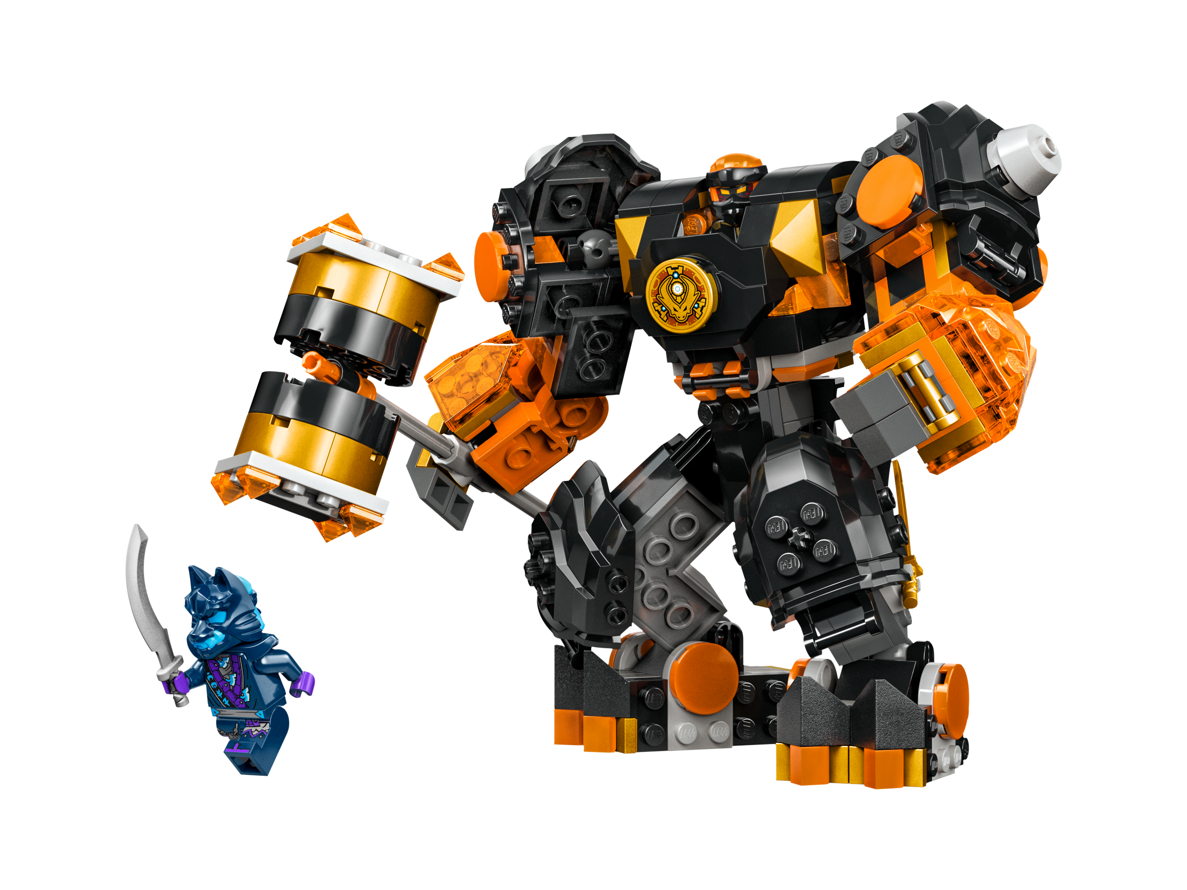 Đồ Chơi Lắp Ráp Chiến Giáp Của Cole - Cole's Elemental Earth Mech - Lego Ninjago 71806 (235 Mảnh Ghép)