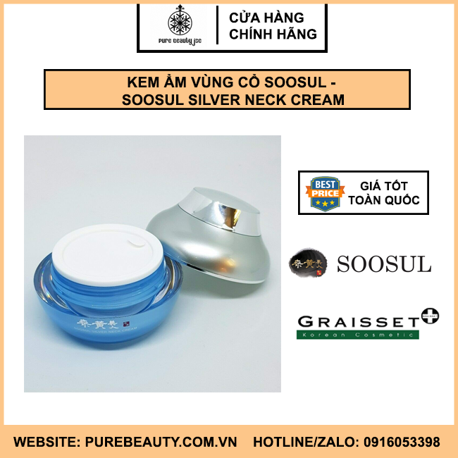 KEM ẨM VÙNG CỔ SOOSUL - SOOSUL SILVER NECK CREAM