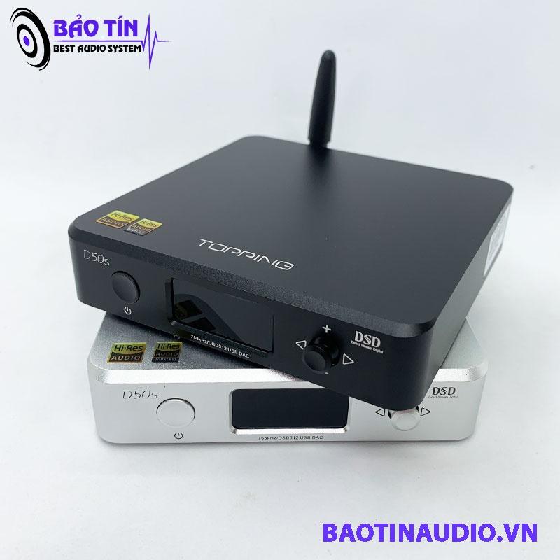 DAC TOPING D50s Tặng Kèm Dây Quang Mĩ 2M