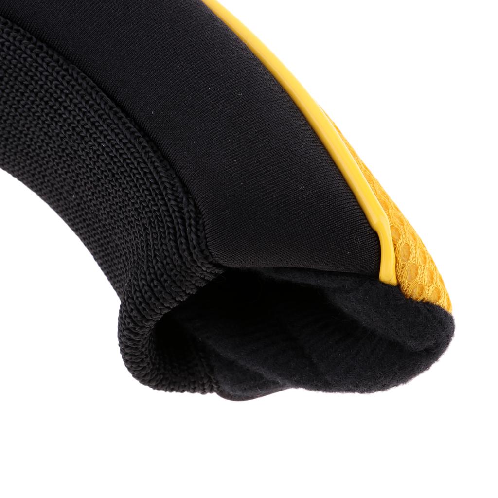 2xGolf Hybrid UT Club Rescue Head Cover Headcover with Number Tag Yellow
