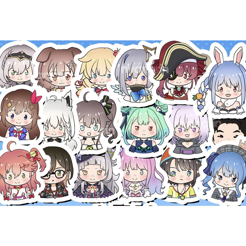 Set 60 Sticker Hololive