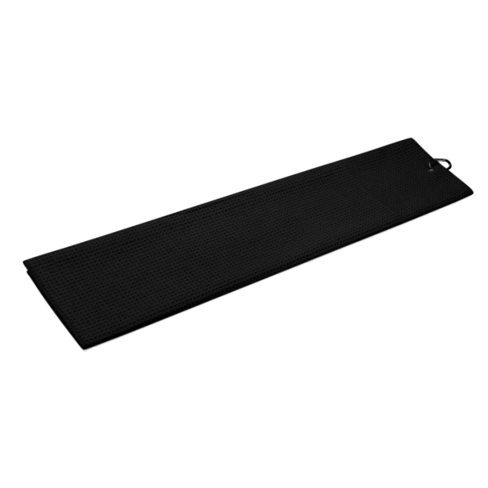 Golf Towel Lightweight with Carabiner Waffle Pattern Golf Towel for Golf Bag