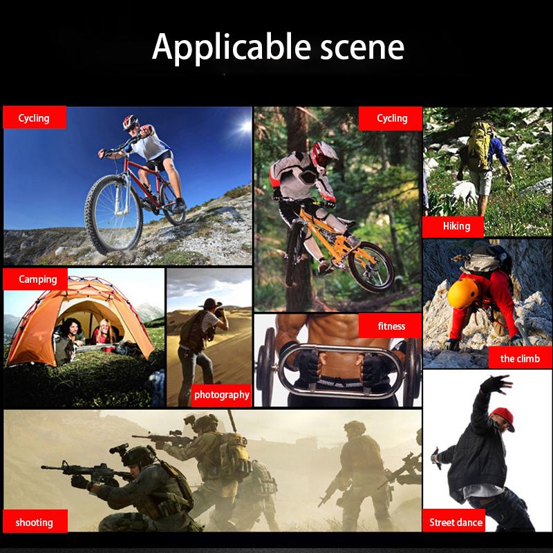 Quân Sự Găng Tay Chiến Thuật Airsoft Tập Gym Tay Thể Thao Xe Đạp Xe Máy Xe Đạp Găng Tay Cắm Trại Ngoài Trời Cao Su Bảo Vệ
