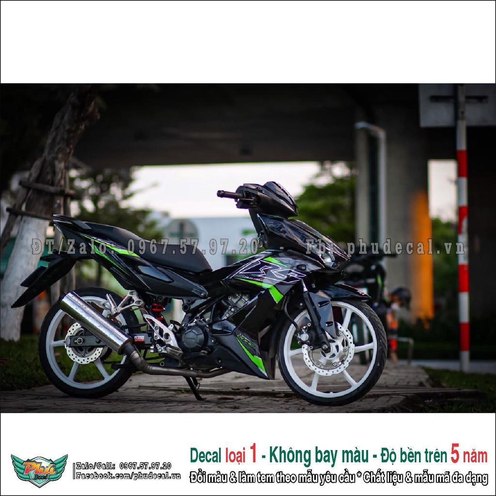 Tem rời Winner x rs đen xanh