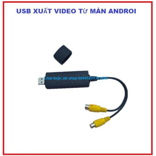 BỘ CÁP USB CHUYỂN ĐỔI XUẤT OUT VIDEO TỪ MÀN HÌNH ANDROI KHÁC