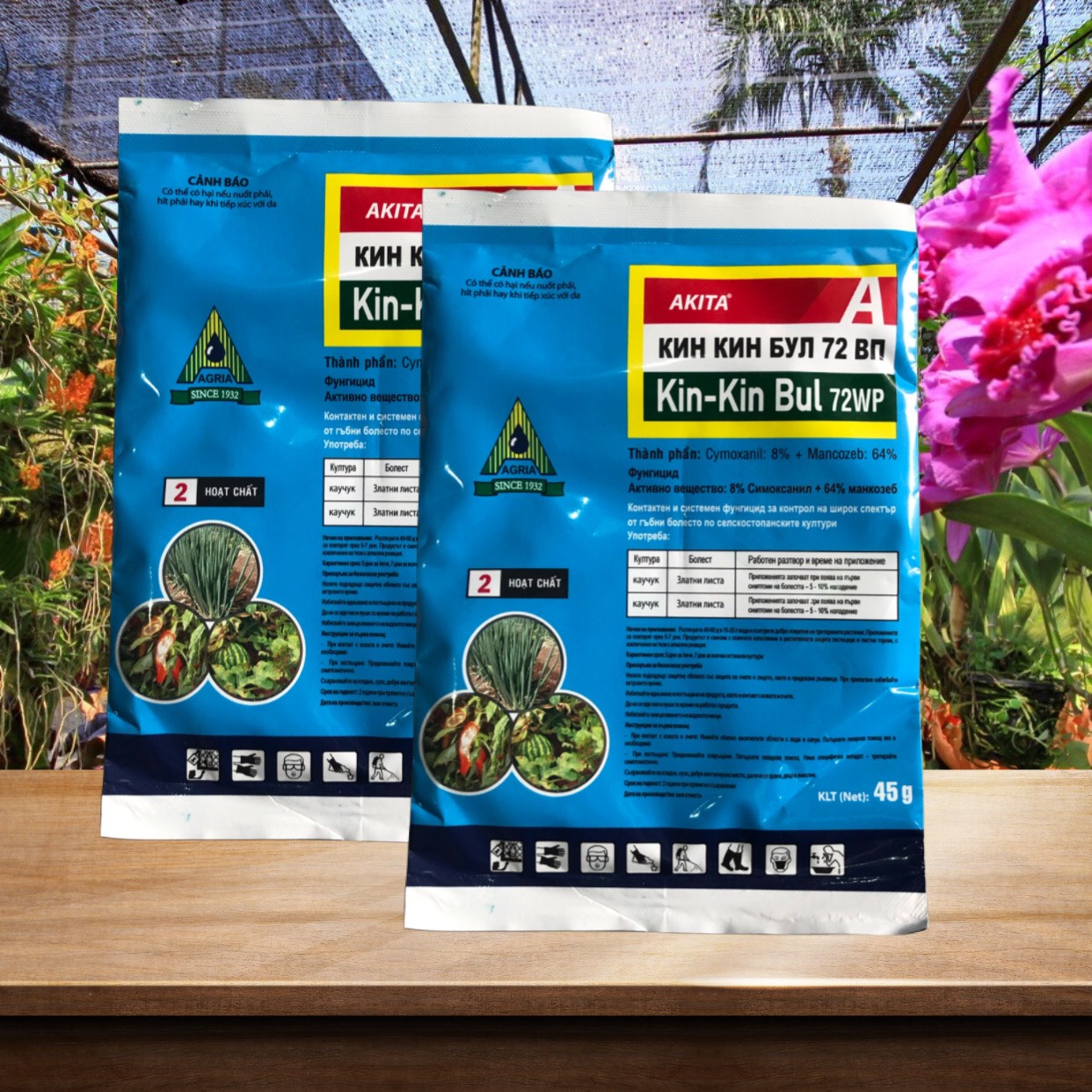 COMBO MÙA MƯA “ĐÁNH BAY” NỖI LO CHO CÂY