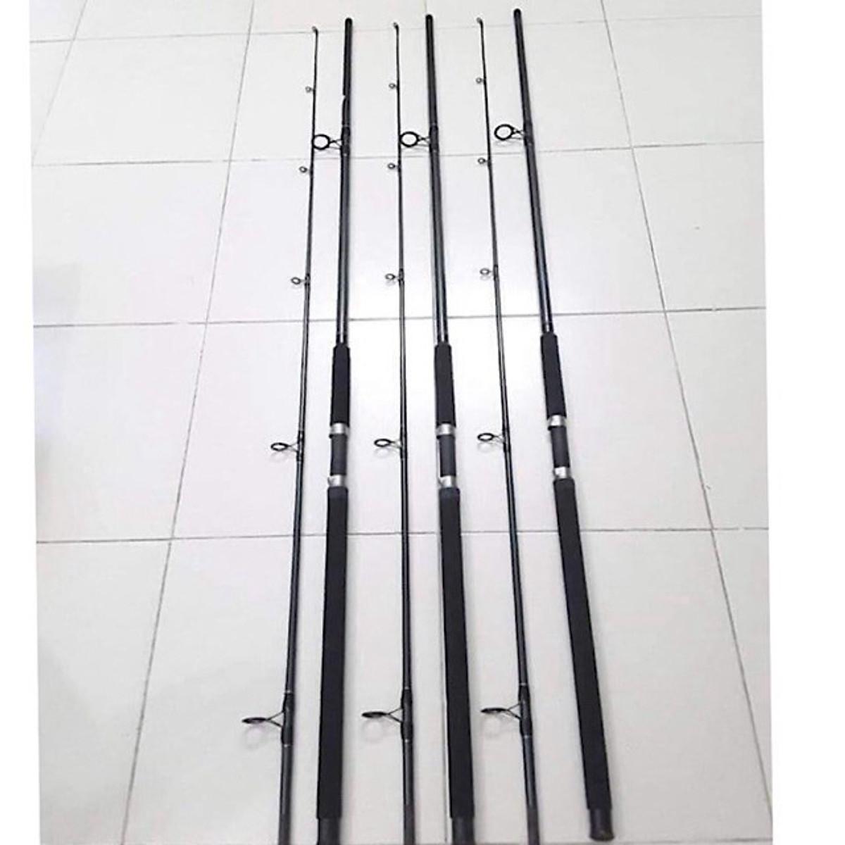 Cần câu máy daiwa 2 khúc rỗng 576 - cần câu cá carbon đồ câu duy hưng - 1m8
