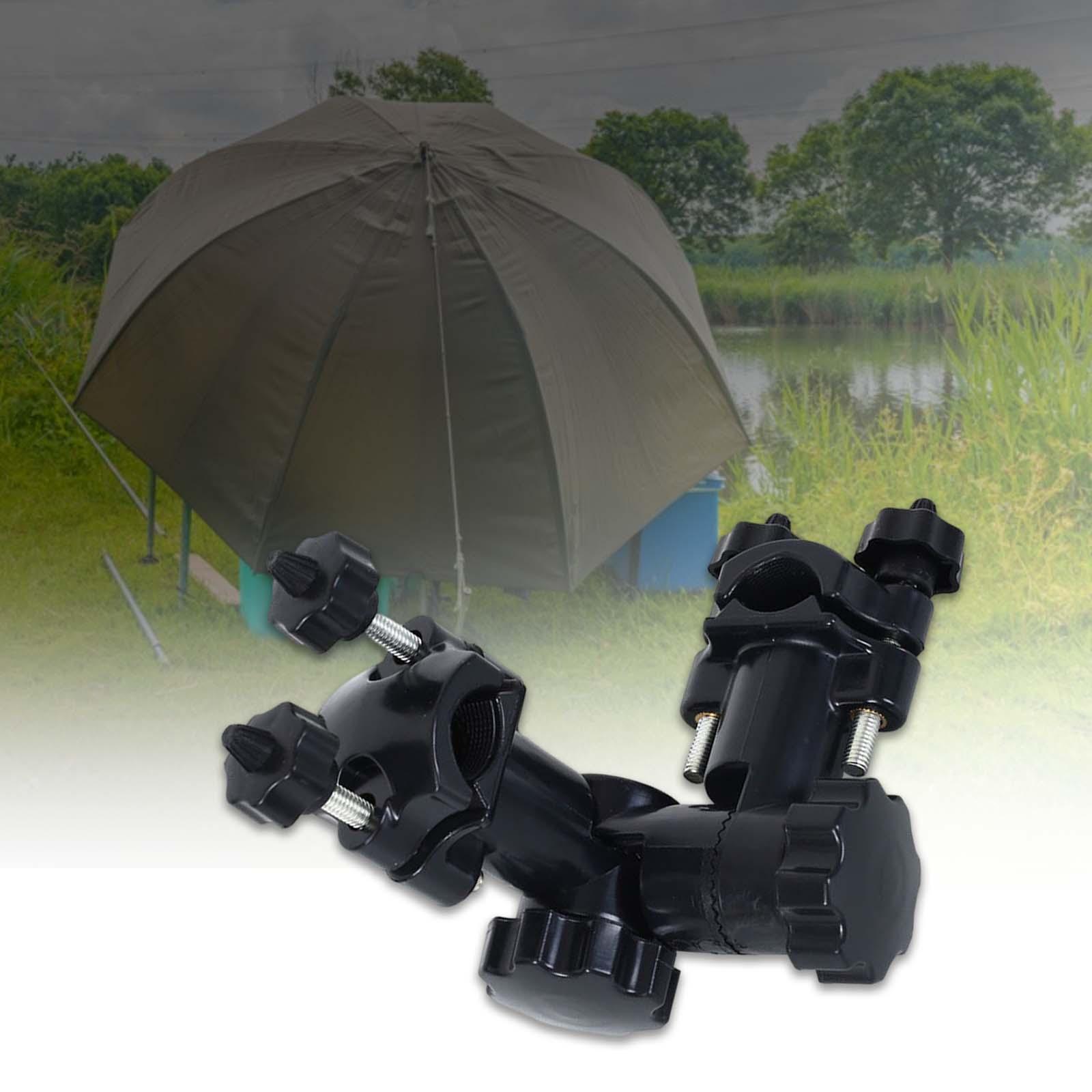 Fishing Chair Umbrella Stand, Adjustable Chair Umbrella Holder Clamp Fixed Beach Fishing Chair Clamp Stand Bracket Support for Outdoor Fishing Camping