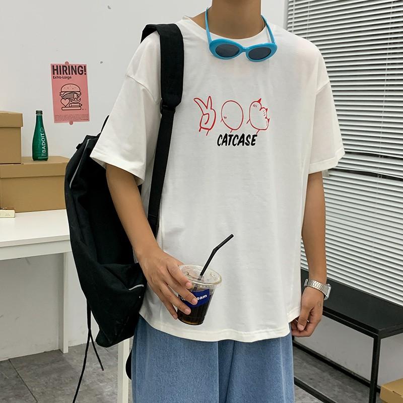 Áo Thun Nam Ngắn Tay Cổ Tròn Thời Trang