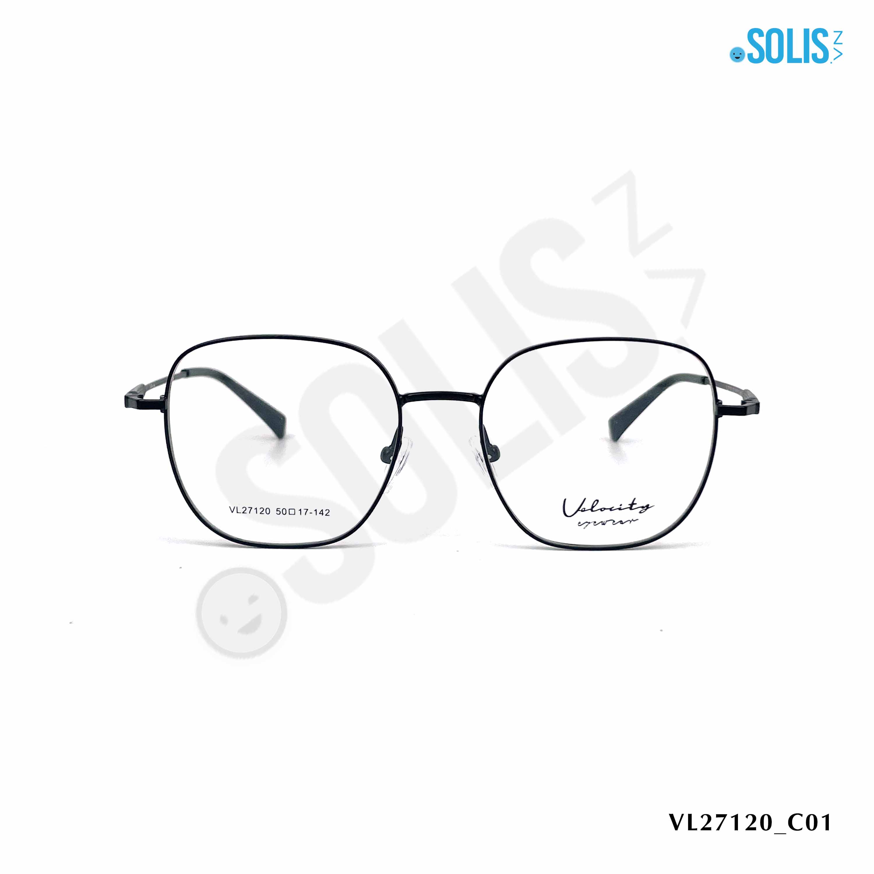 Gọng kính KL hiệu Velocity VL27120 - KÍNH KIM LOẠI HIỆU VELOCITY VL27120 KÍCH THƯỚC 50-17-142