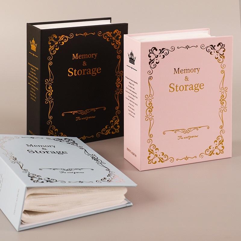 Album đựng ảnh 10x15 để 100 tấm bìa giấy cứng đẹp siêu cute làm quà tặng về thêm mẫu mới MH00