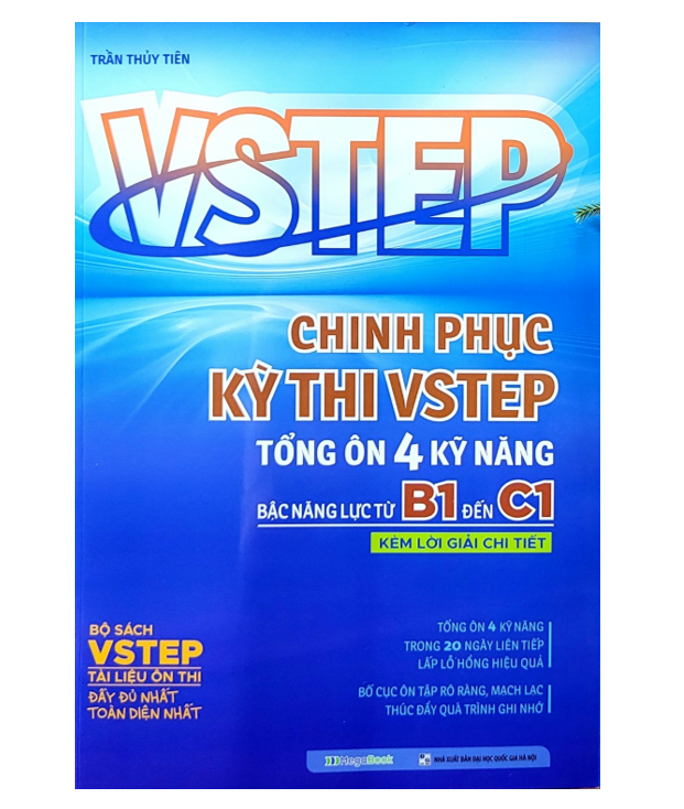 Sách - Chinh Phục Kỳ Thi VSTEP tổng ôn 4 kỹ năng (MG)